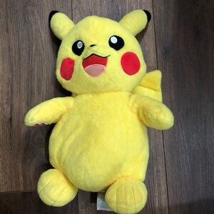 Pokemon Pikachu Build A Bear Workshop Yellow Plush Stuffed Toy 16”